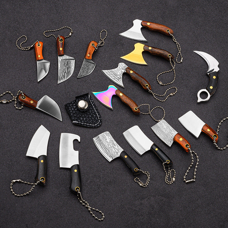 Wholesale Small Kitchen Knife Mini Portable Non-folding Keychain