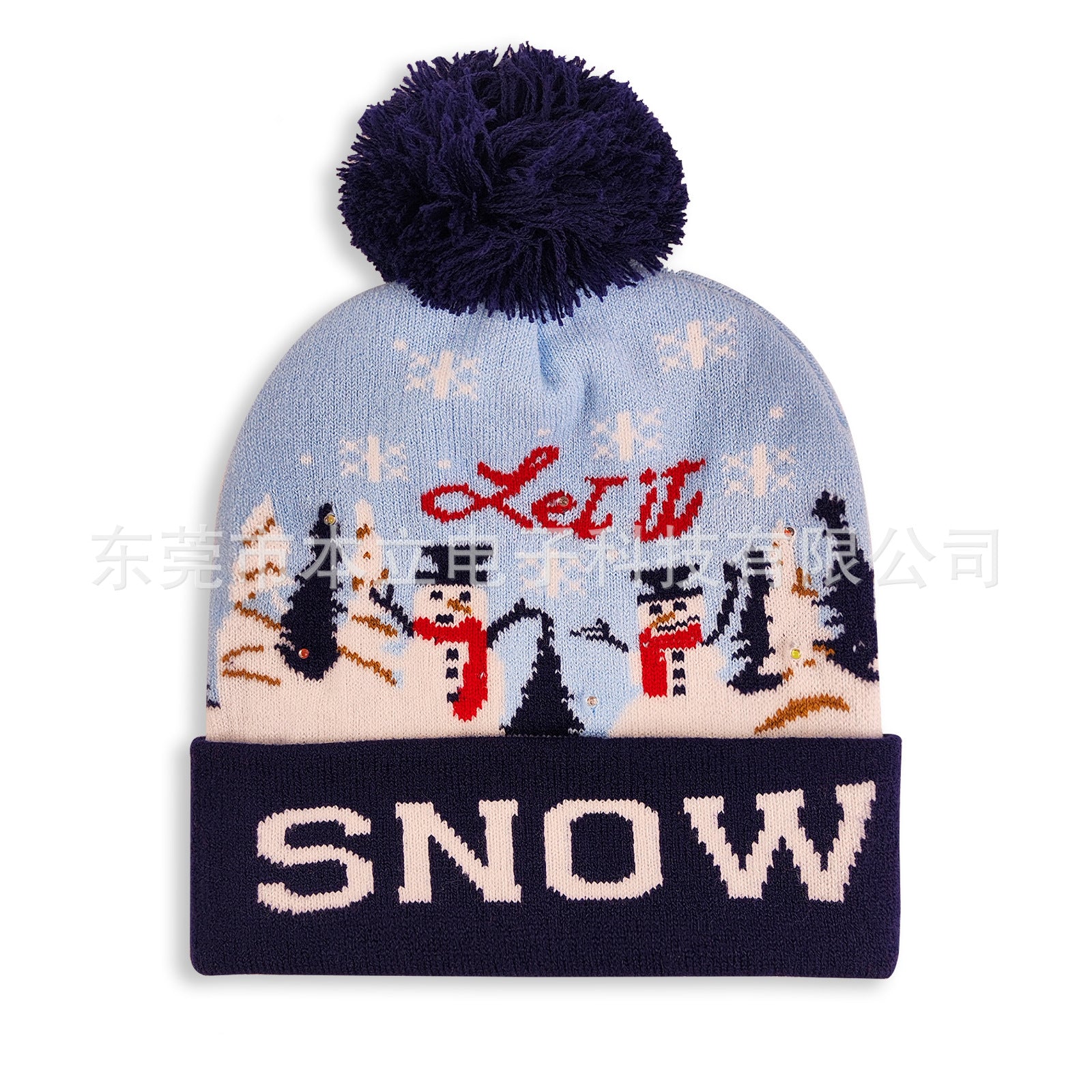 Wholesale  10pcs Winter Knitted Hat  Christmas Party Led Light Hat special