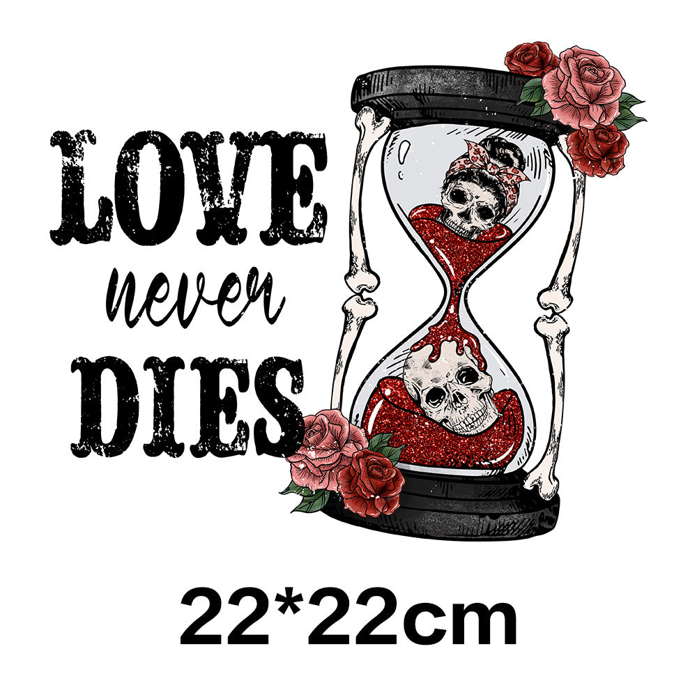 Wholesale Skeleton Valentine' s Day UV DTF Ready To Press Transfers Wraps