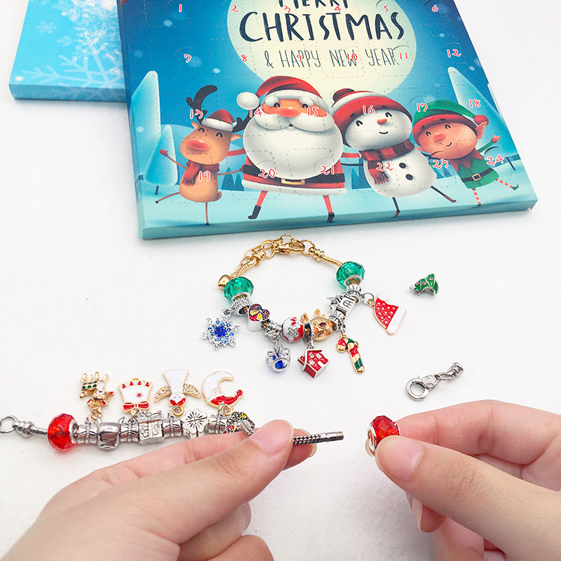 Wholesale 2PCS Christmas Creative Alloy Bracelet