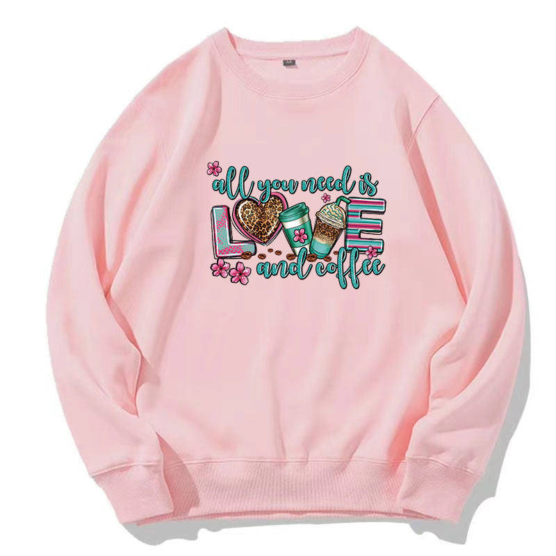 Wholesale Pink Valentine' s Day Heat Transfer   UV DTF Ready to Press Transfers Wraps