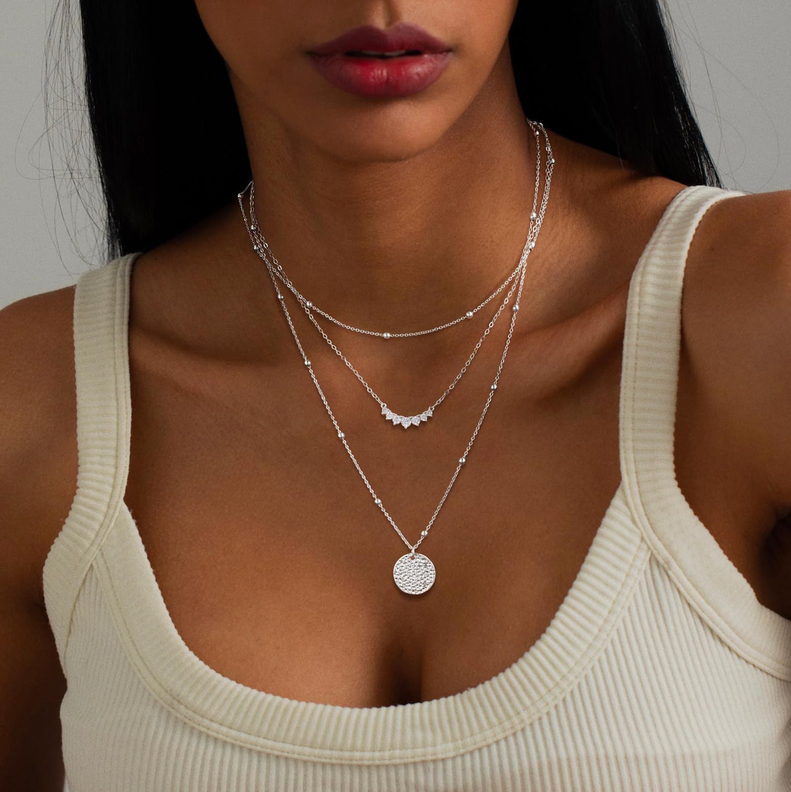 Wholesale titanium steel shift breathing necklace