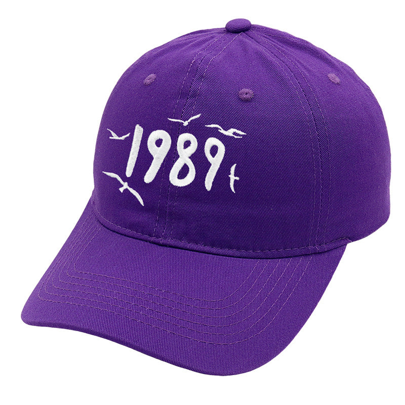Wholesale 1989 Embroidered Cotton Baseball Caps