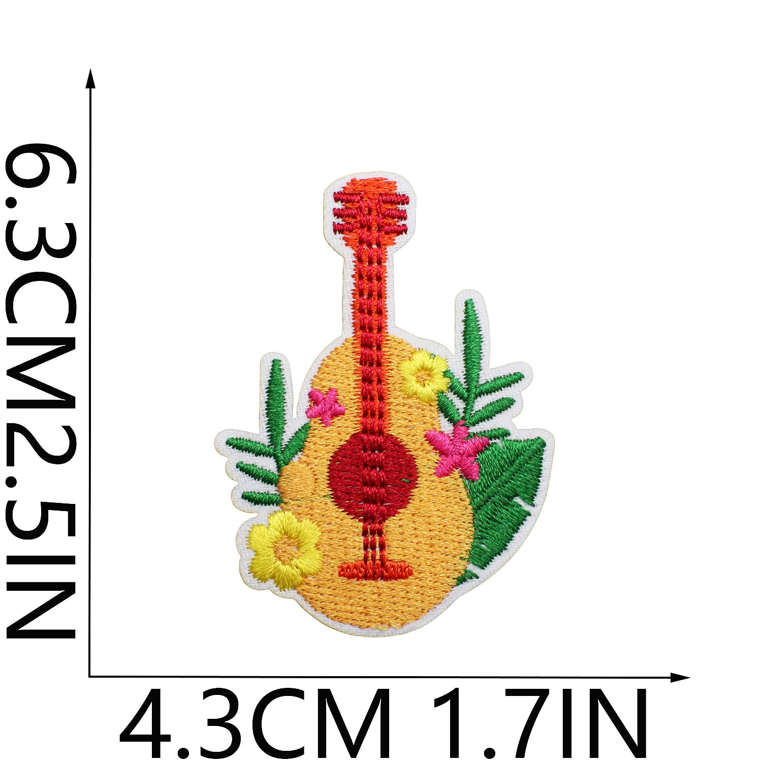 Wholesale Trendy Hawaiian Tropical Embroidered Patch With Flamingo Palm Tree Pineapple Clothing DIY Accessory Resale