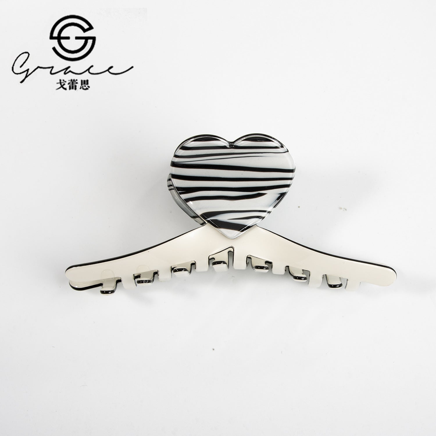 Wholesale Valentine's Day 10cm High Ponytail Clamp