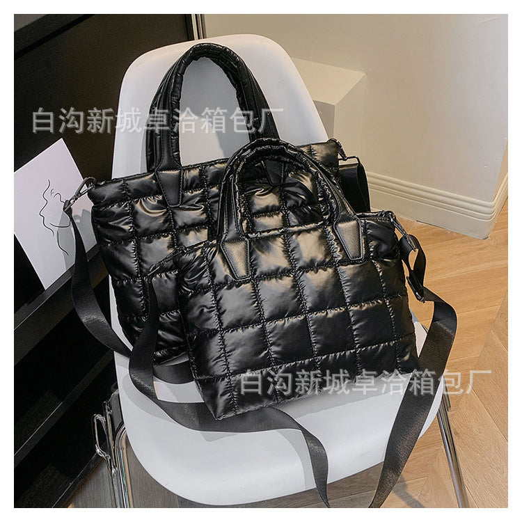 Wholesale PU Autumn and Winter Single Shoulder Crossbody Tote Bag