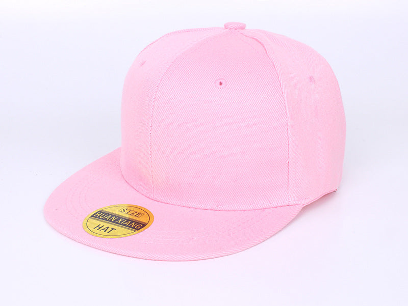 Wholesale solid color light board cap skateboard flat cap dead fly hip-hop blank baseball hat
