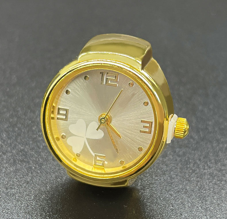 Wholesale [Ring watch] personalized men and women Mini couple quartz ring watch