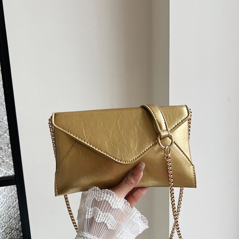 Wholesale Single shoulder chain stylish envelope crossbody bag coin purse