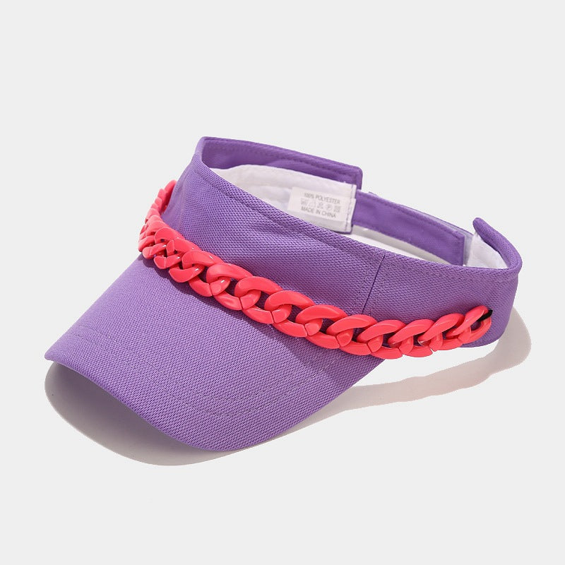 Wholesale Polyester Acrylic Chain Empty Top Hat