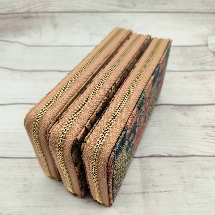 Wholesale cork bark pattern Wallet