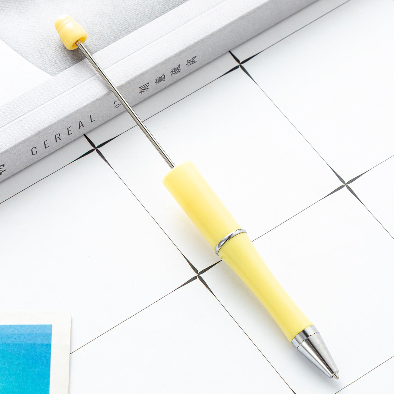 Wholesale Beadable Pens DIY for Beaded Plastic Pen Macaron Color