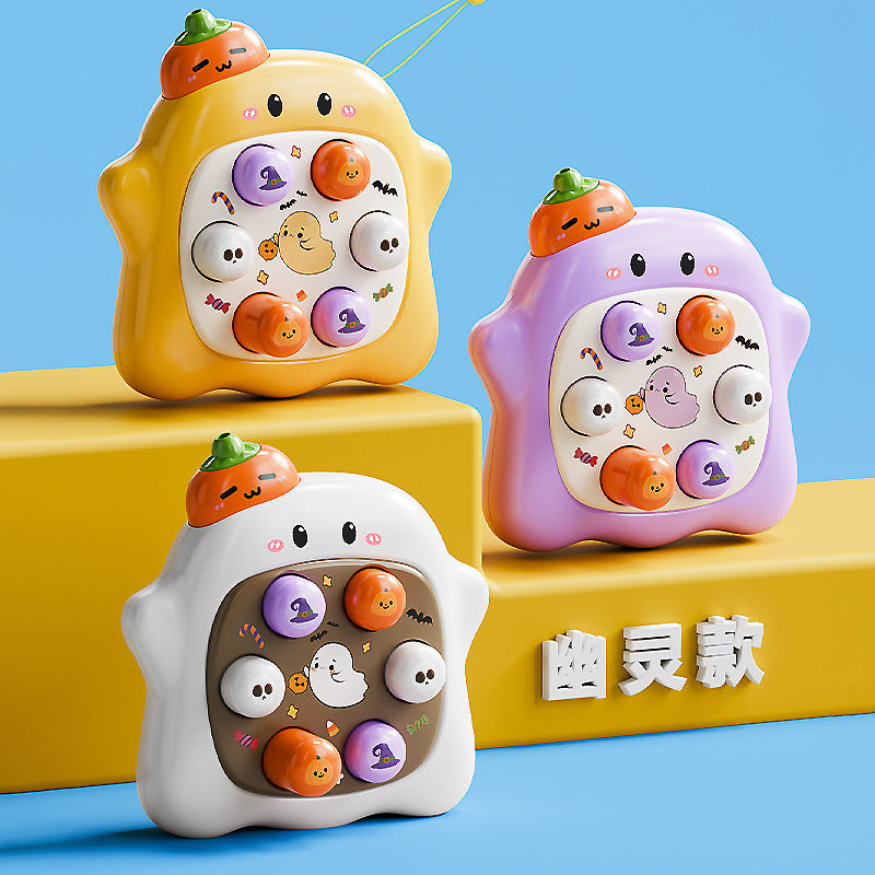 Wholesale Handheld Whack-a-mole Children's Pressing Fun Parent-child Interactive Baby Early Education Educational Finger Pressing Toy