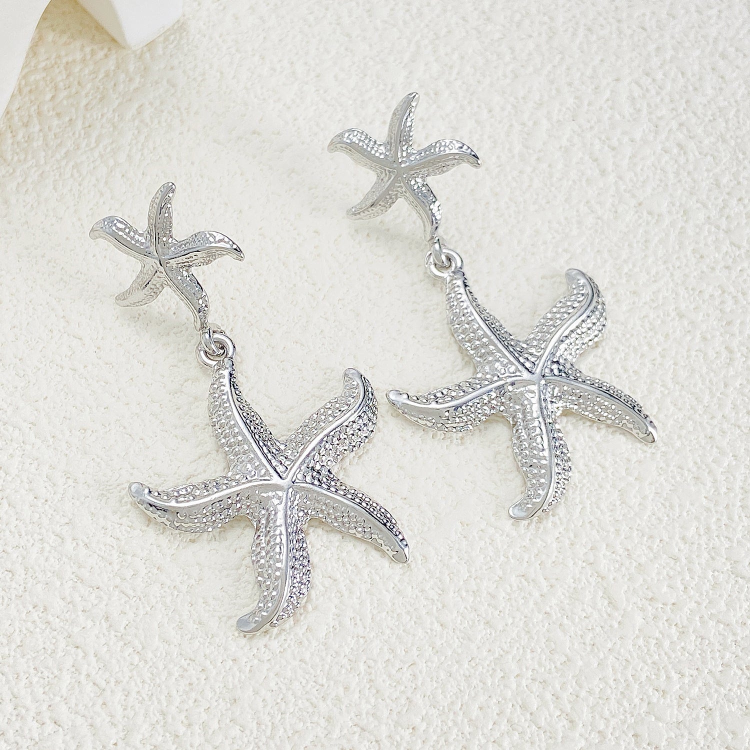 Wholesale Summer Retro Ocean Earrings Starfish Pendant