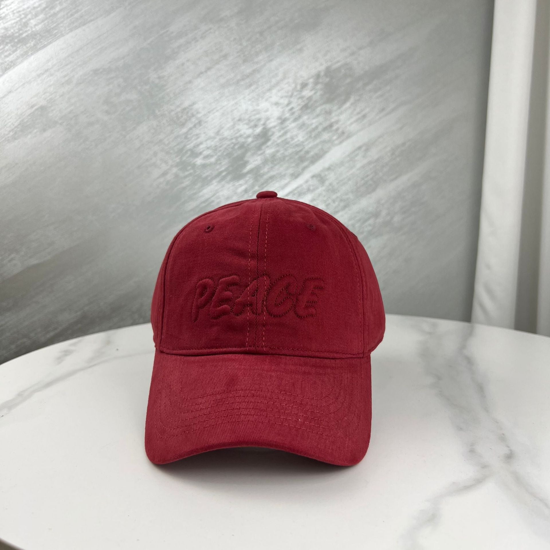 Wholesale Frosted Letter Embroidered Cotton Baseball Caps