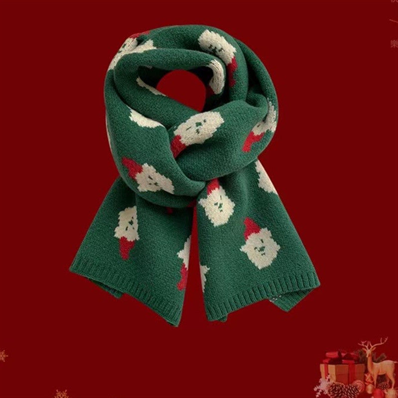 Wholesale Christmas Imitation Cashmere Scarf