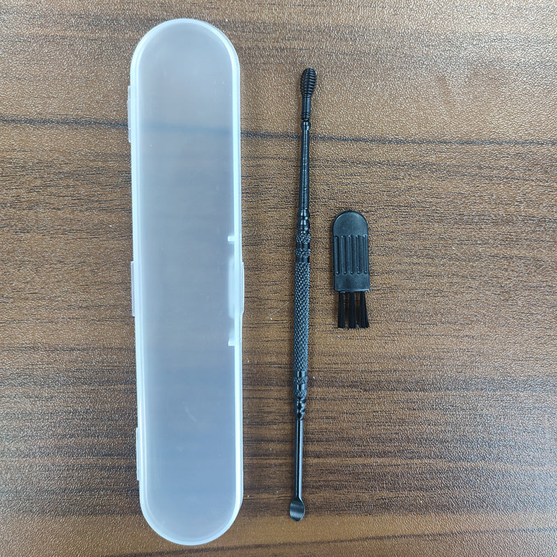 Wholesale Stainless Steel Double-ended Spring Ear Scoop