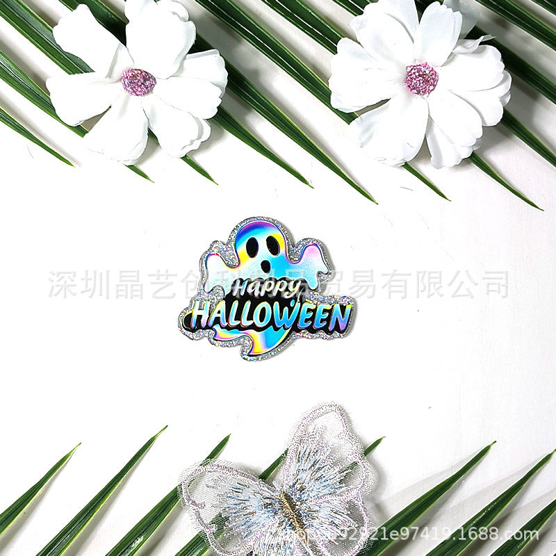 Wholesale 10pcs/pack Halloween sequin acrylic DIY accessories