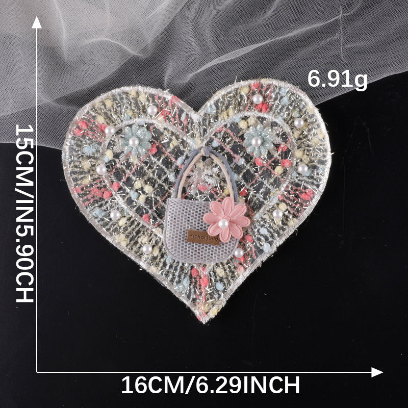 Wholesale Lace bow hairpin accessories headdress brooch embroidery DIY