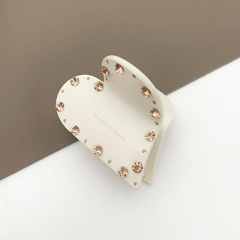 Wholesale Love Diamonds Acetate Hair Clips