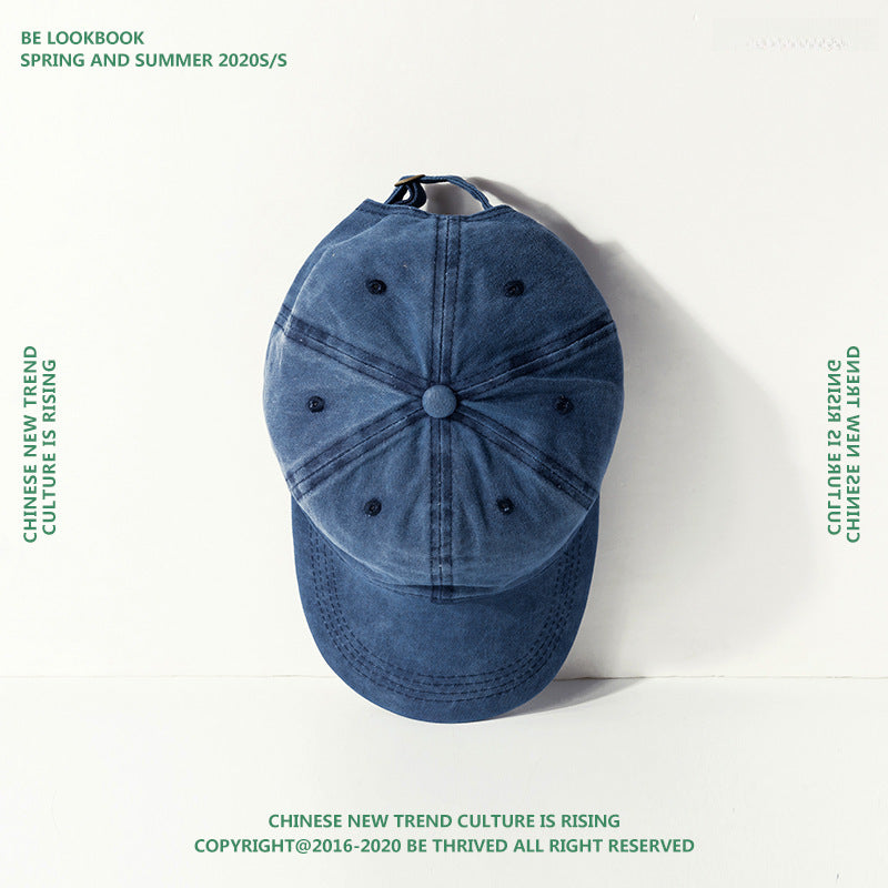 Wholesale wash old hip hop cap curved eaves baseball cap