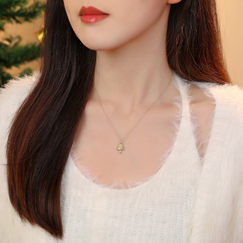 Wholesale S925 Sterling Silver Autumn and Winter Sweater Necklace