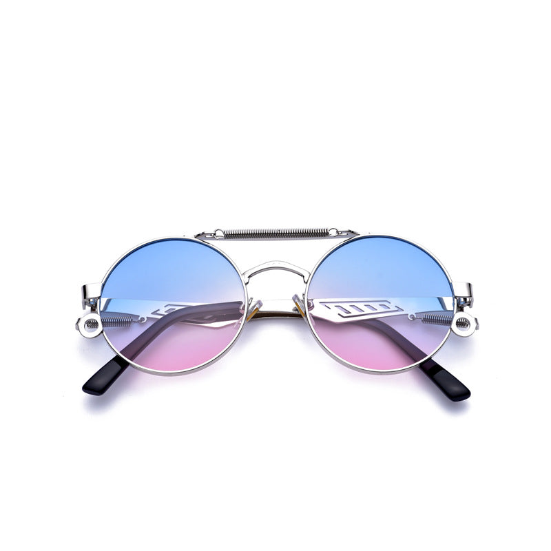 Wholesale Personalized Metal Spring PC Sunglasses