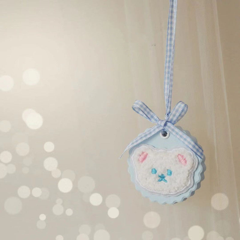 Wholesale Gypsum Teddy Bear Car Aromatherapy Pendants