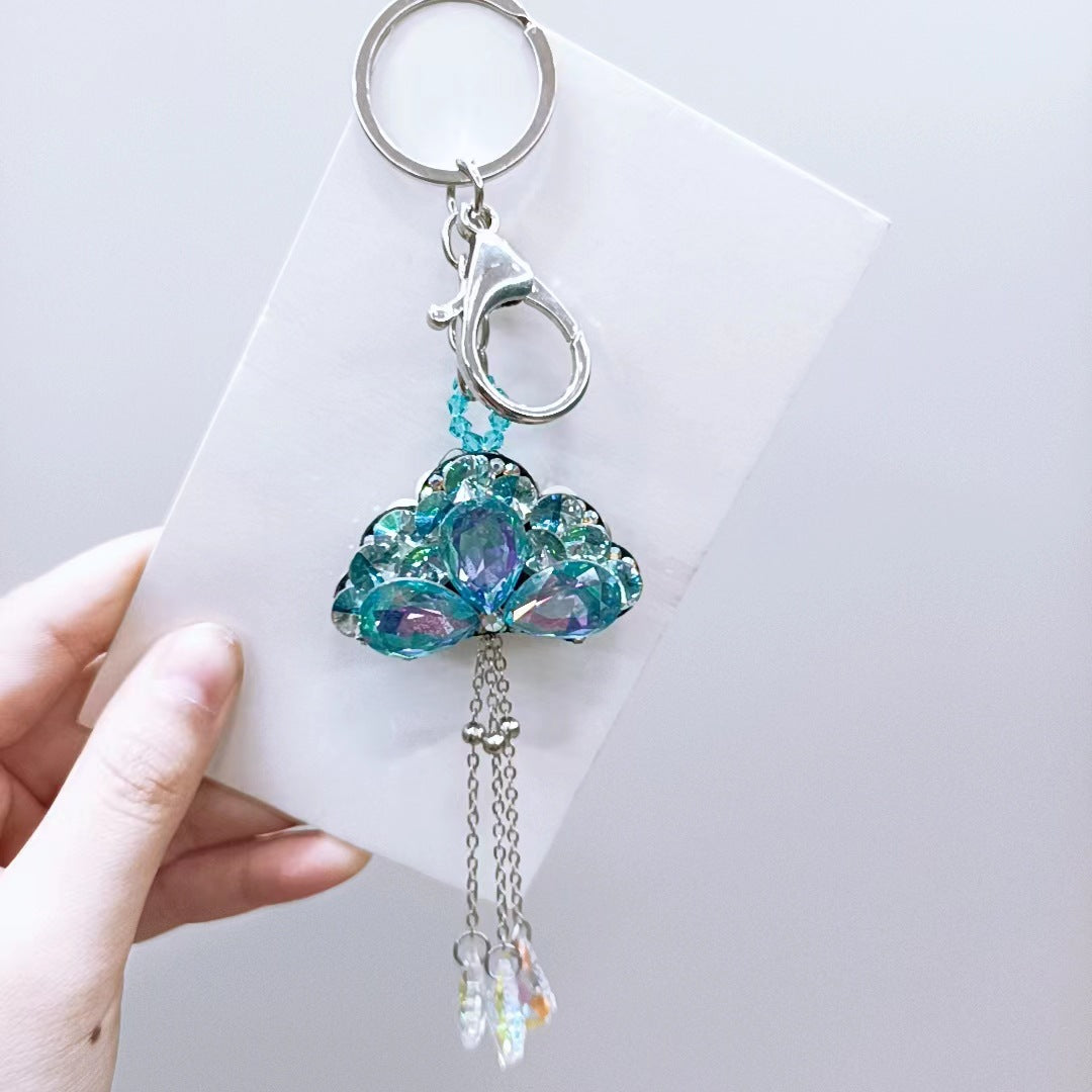 Llaves de borlas de cristal al por mayor