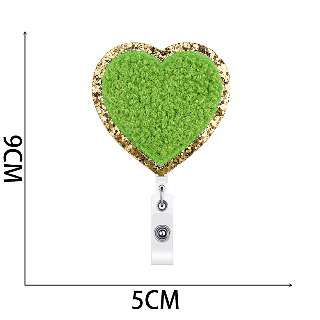 Wholesale towel embroidery love easy pull-up button embroidery cloth stickers