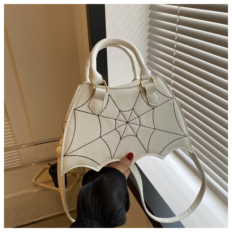 Wholesale Spider Web PU Tote Messenger Bag