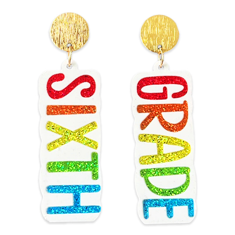 Wholesale New semester colorful earrings