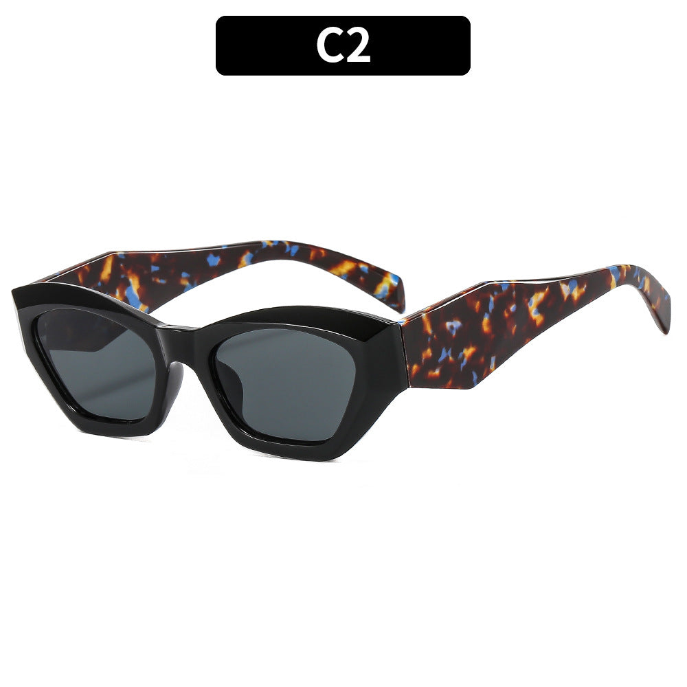 Wholesale Irregular Sunglasses Bud Glitter Sunglasses