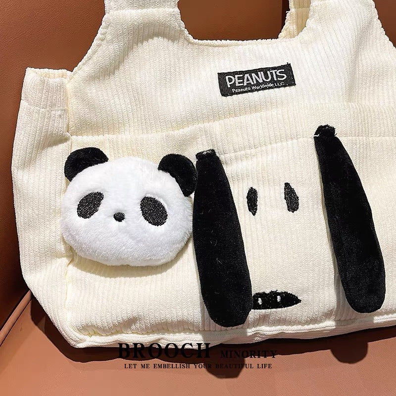 Wholesale Panda plush doll brooch cute Brooch