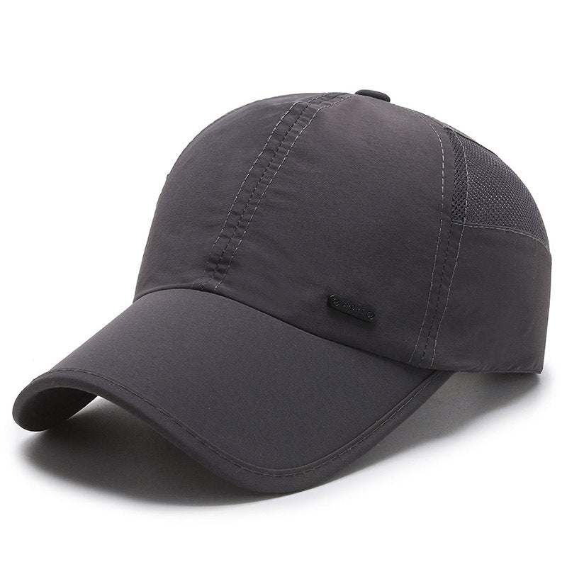 Wholesale Sun Visor Casual Men's Baseball Cap Quick Dry Mesh Breathable