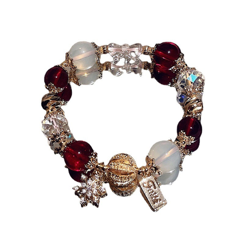 Wholesale Christmas Snowflake Alloy Bracelets