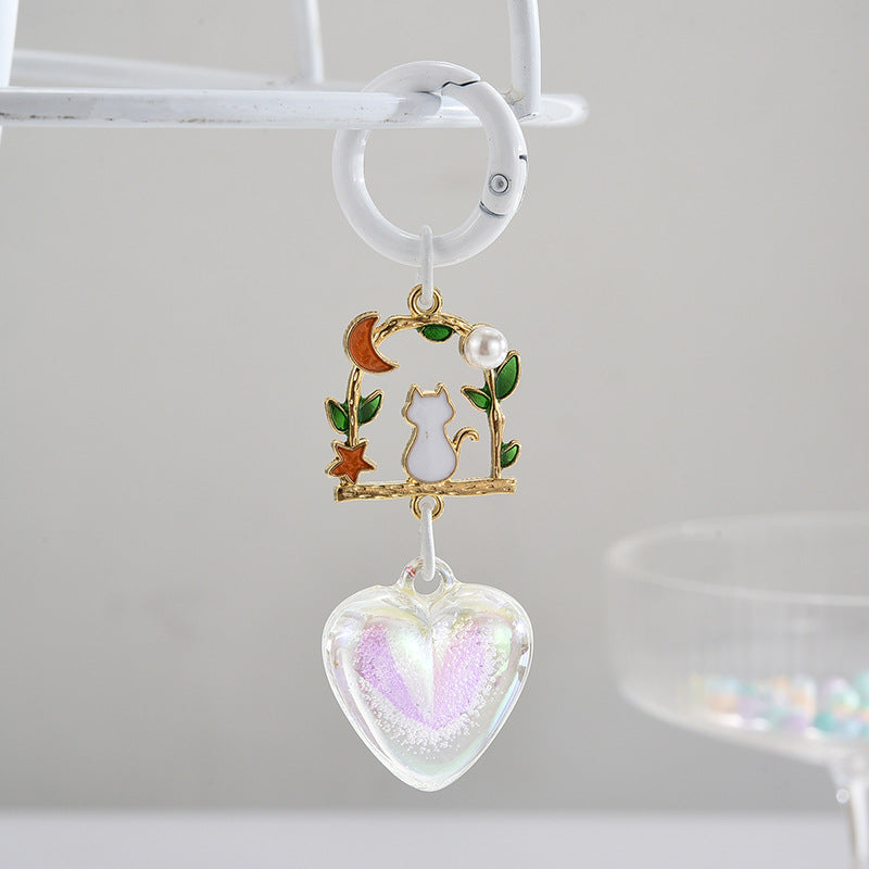Wholesale Acrylic Heart Keychain