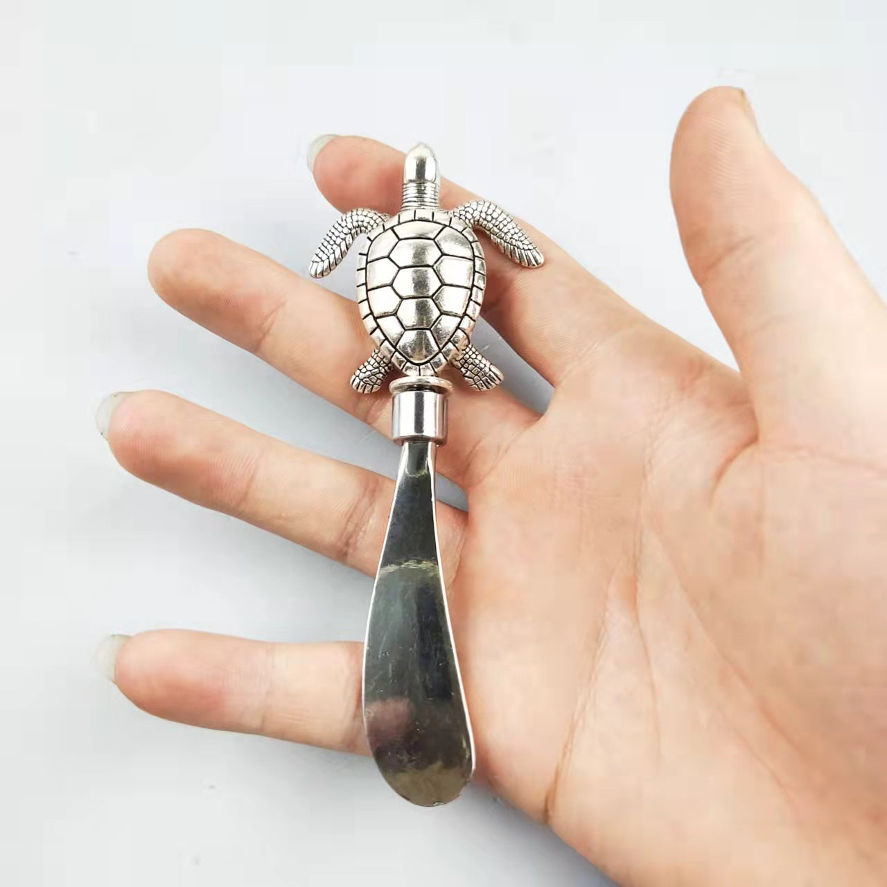 Wholesale Silver Turtle Cream Knife