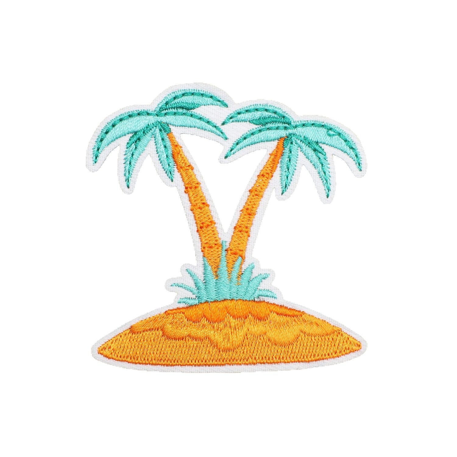 Wholesale Trendy Summer Beach Embroidered Patches For Clothing Vacation Decorative DIY Accessory For Resale