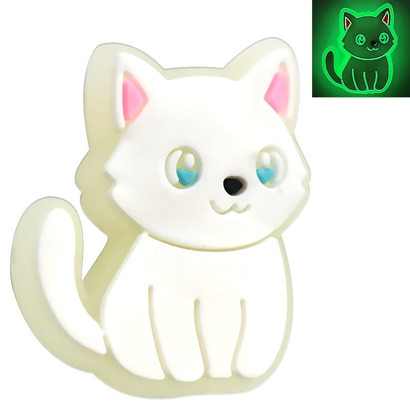 Wholesale Random 100pcs/pack  Glow-in-the-dark cartoon multi-functional beaded   Focal Beads