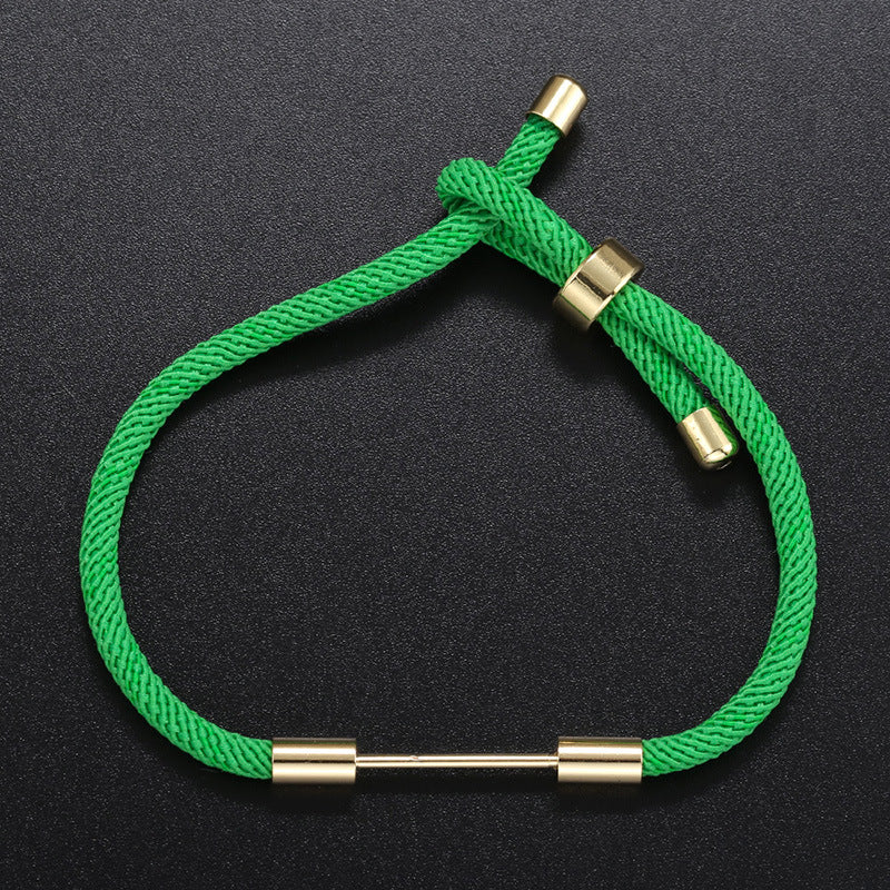 Wholesale DIY Woven Semi-finished Rope Bracelets