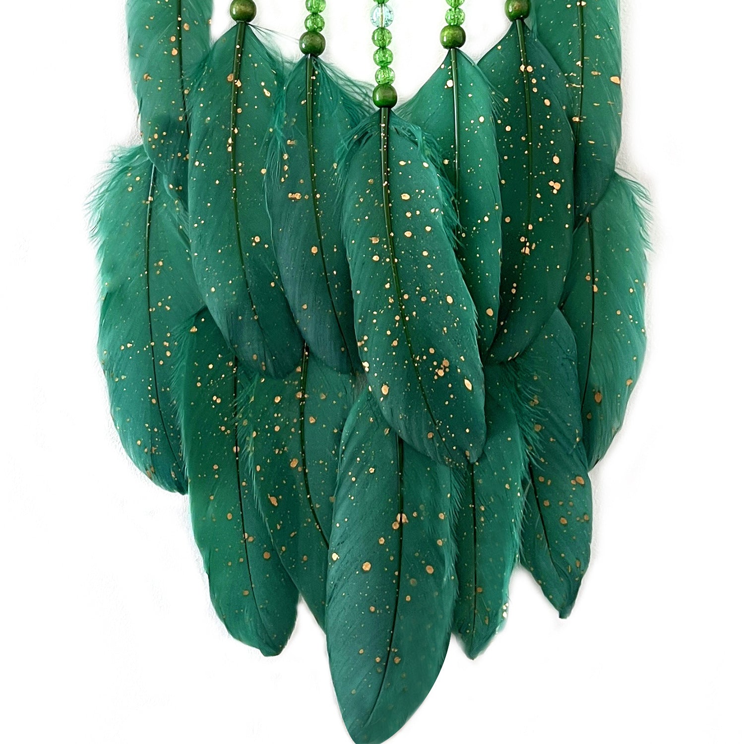 Wholesale Crystal Stone Tree of Life Feather Dream Catcher Pendant