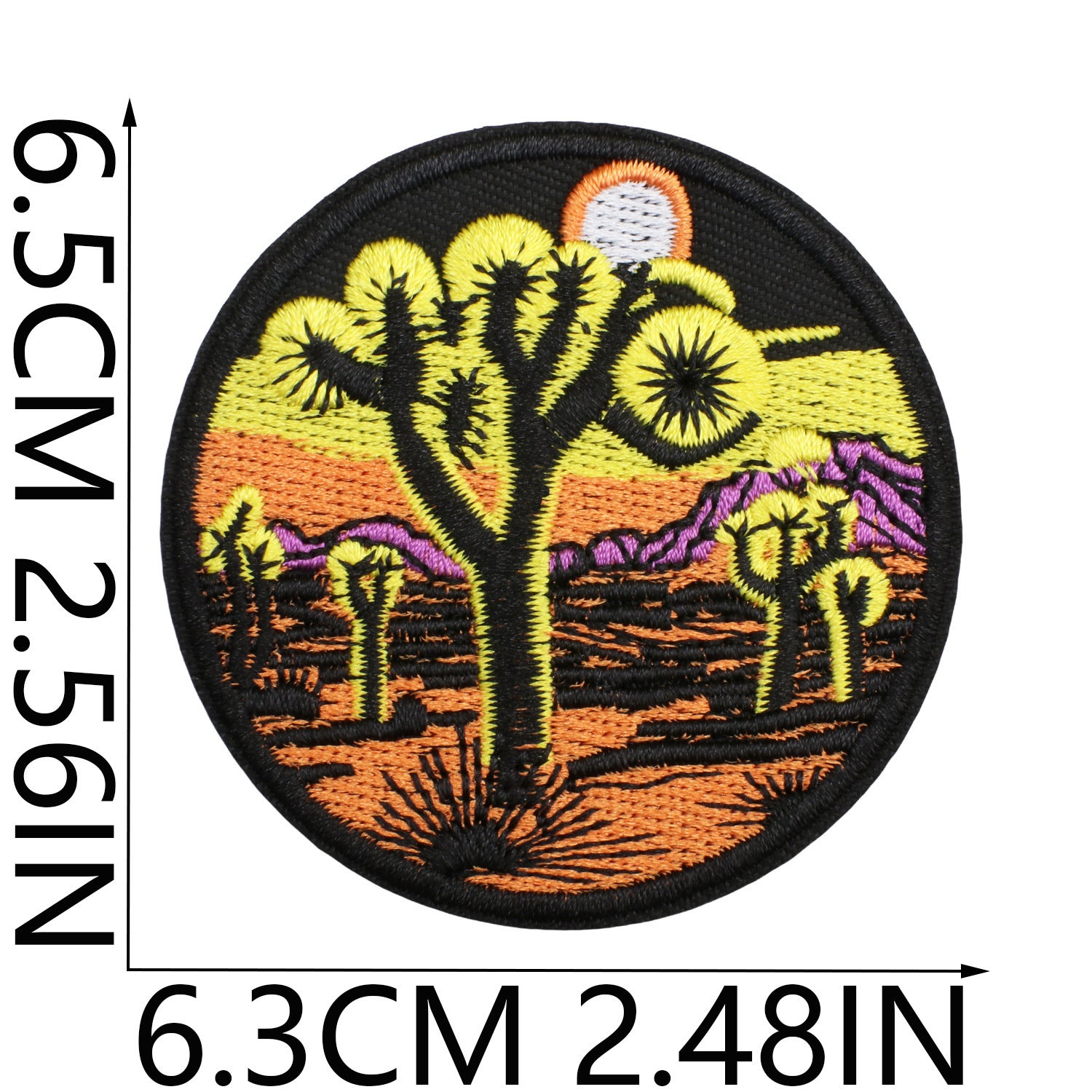 Wholesale Western Cowboy Horse Embroidery Patch Decorative Embroidered Applique For Clothing Resale