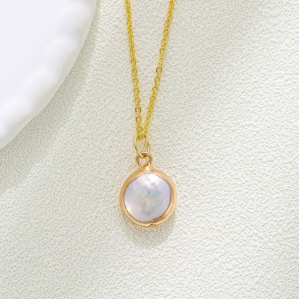 Wholesale Natural Freshwater Pearl Special-Shaped Necklace