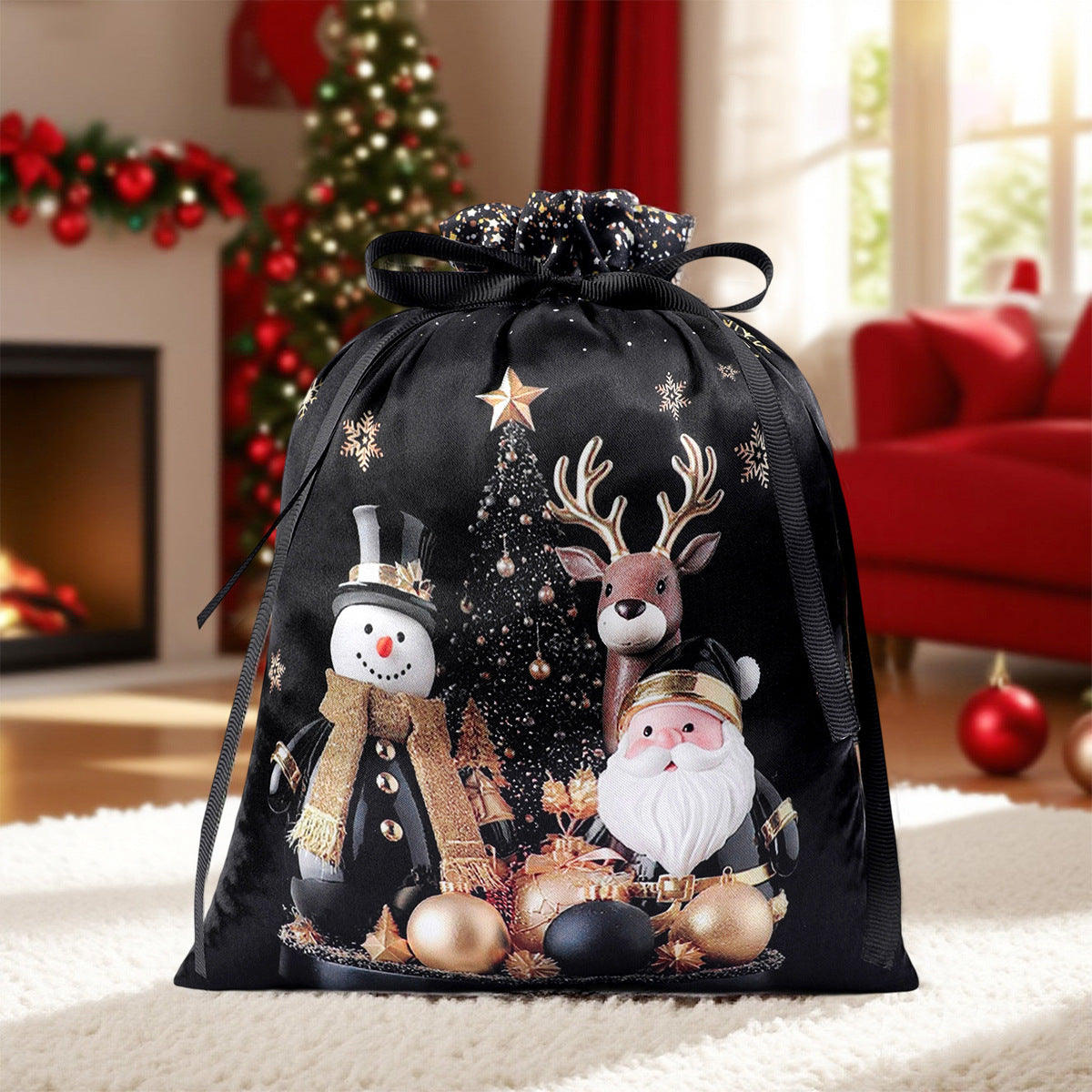 Wholesale Christmas Candy Custom Bag