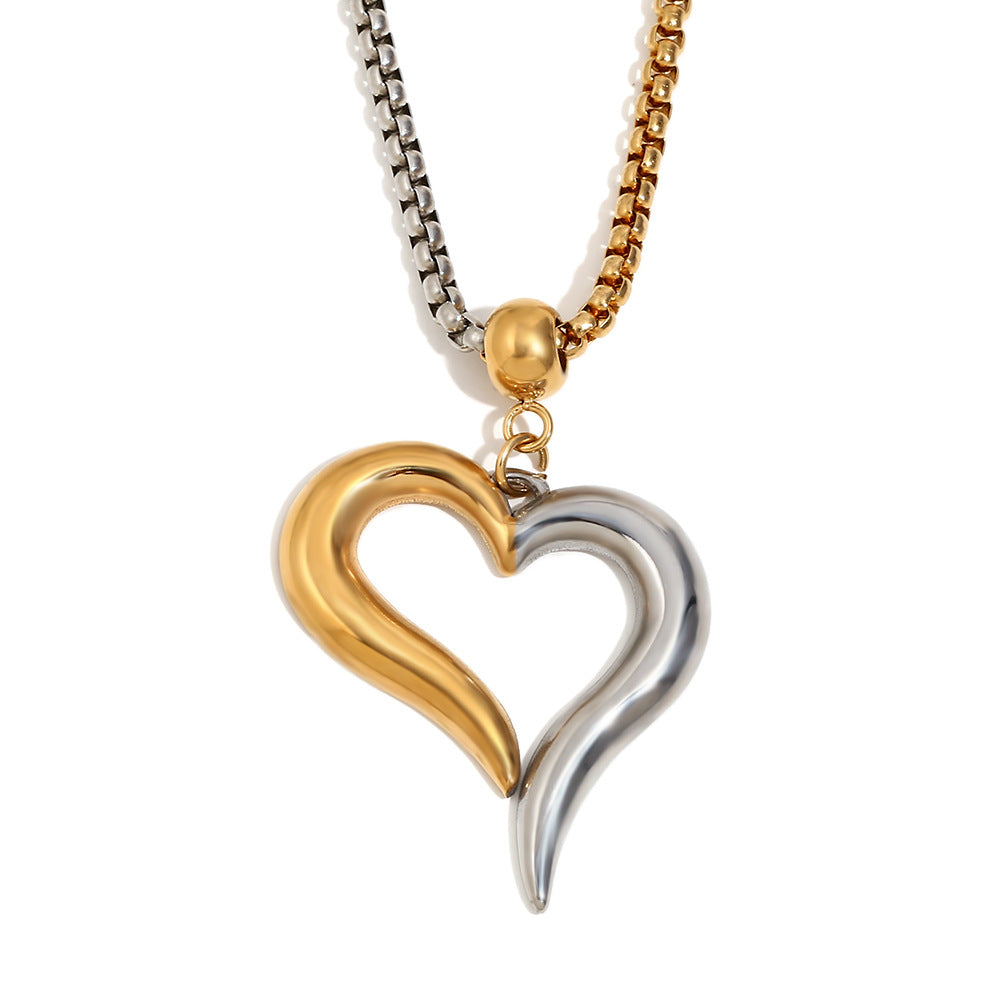 Wholesale Design Personality Creative Pendant Stainless Steel Plated  Necklace