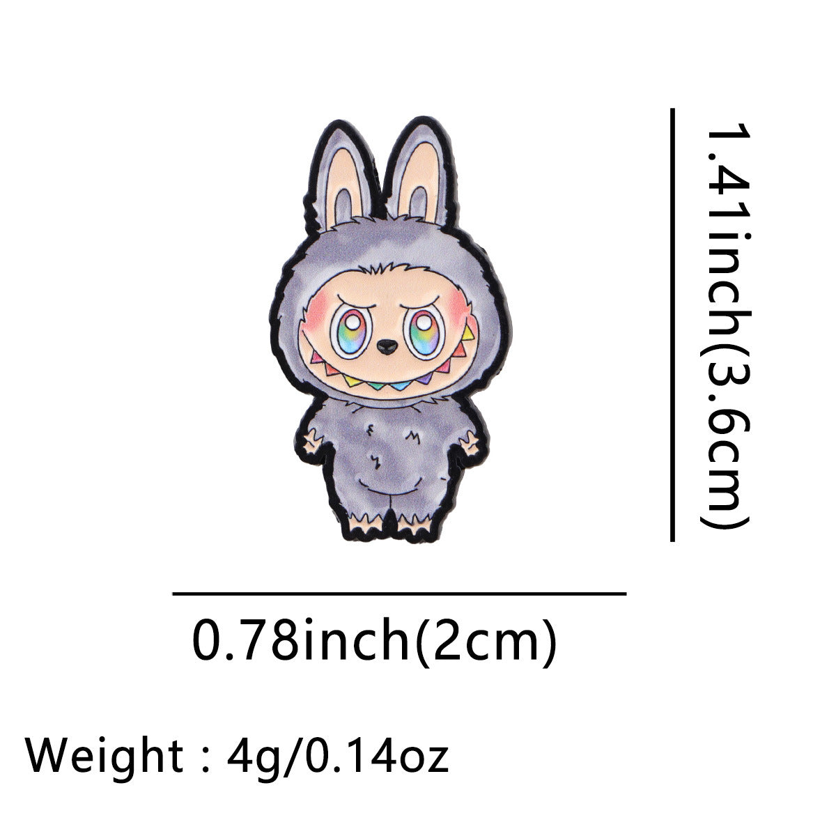 Wholesale brooches, elf metal badges clothing accessories