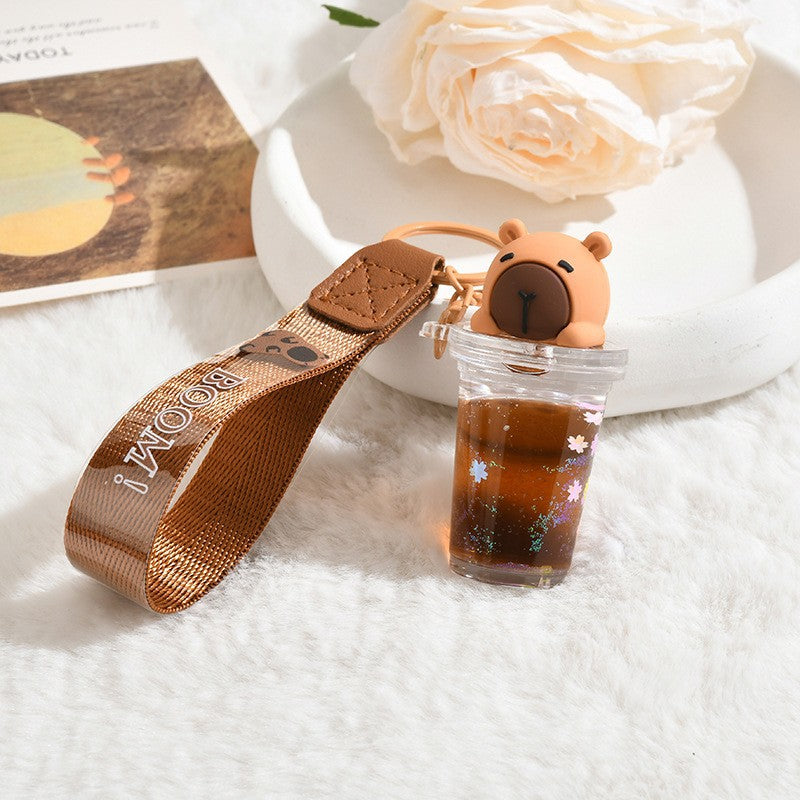 Wholesale Acrylic Creative Capybara Keychain