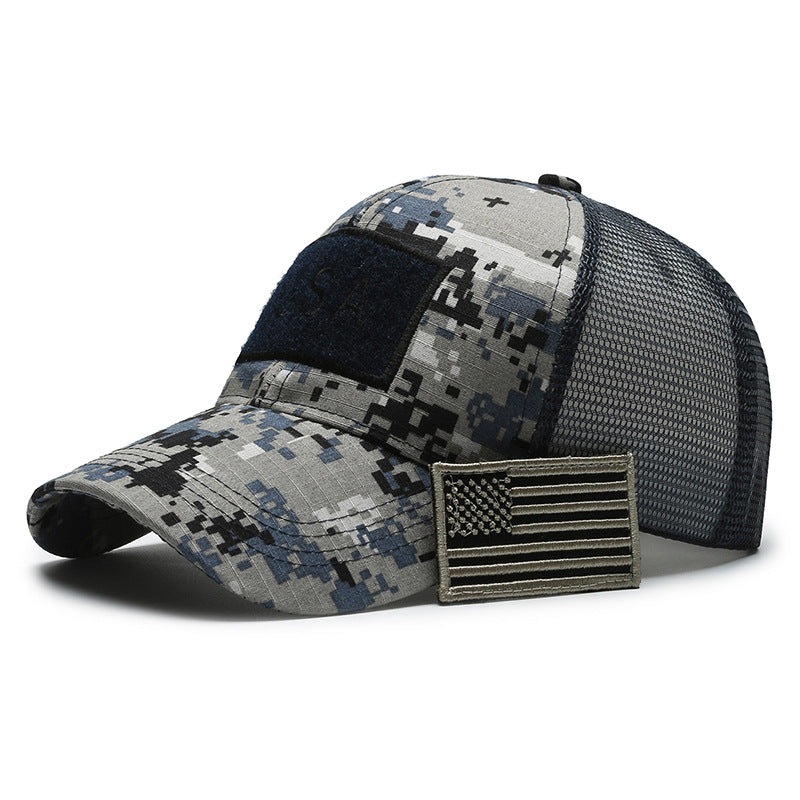 Wholesale American Velcro Baseball Mesh Cap