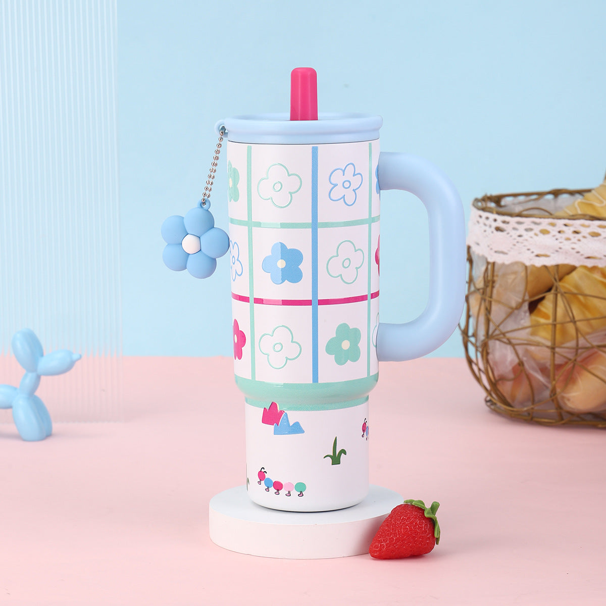 Wholesale cute portable stainless steel thermos cup